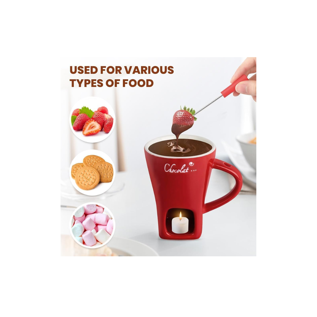 Taza de Fondue para derretir Chocolate