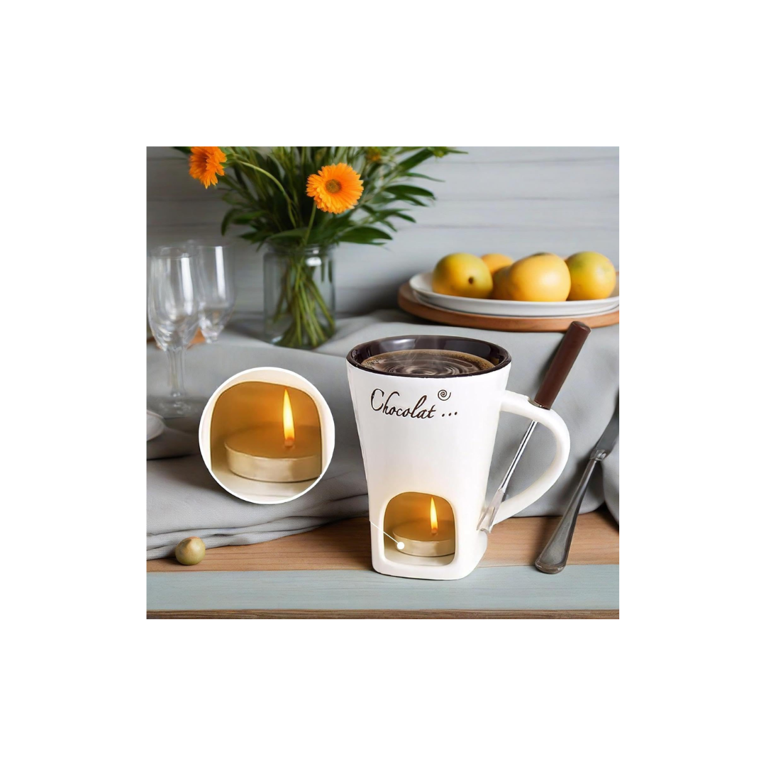 Taza de Fondue para derretir Chocolate