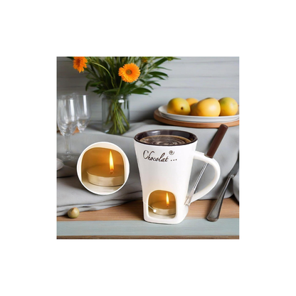 Taza de Fondue para derretir Chocolate